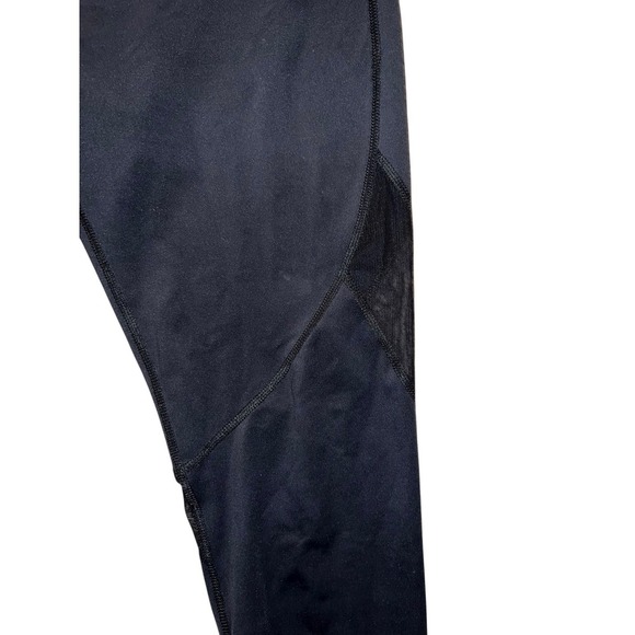 ALALA Crop Leggings Black Sz L | Minimalist Activewear Athleisure Tights - Picture 3 of 6